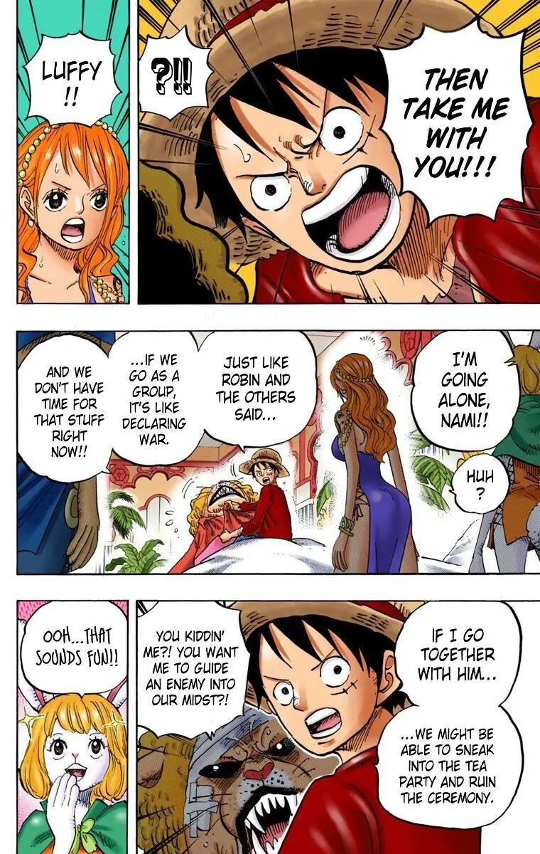 One Piece Digital Colored Chapter 815 image 08